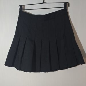 Chic Black Skater Skirt